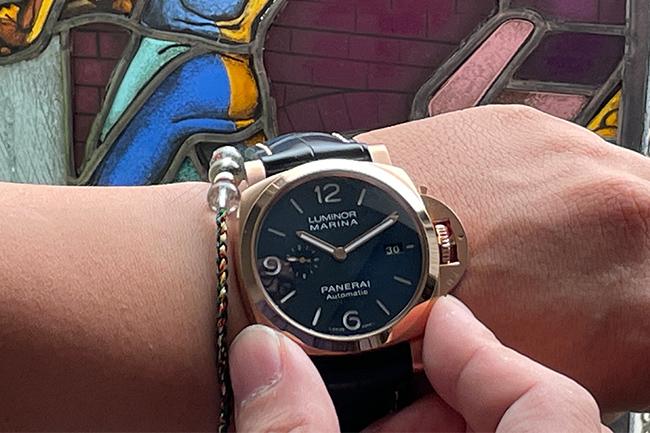 PANERAI Luminor Marina Goldtech™   PAM01112獨家合金 別無分號