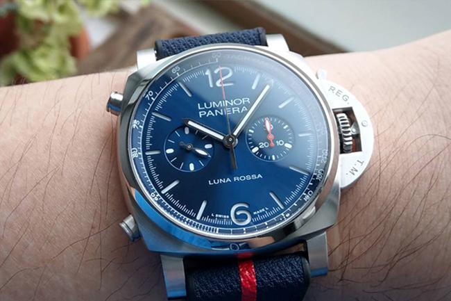 來自義大利的蔚藍海洋 沛納海Luminor Chrono Luna Rossa PAM01303