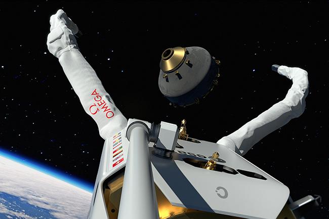回到太空：歐米茄加入衛星清理任務