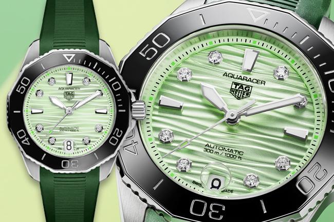 攜手大坂直美！泰格豪雅Aquaracer Professional 300大坂直美限量腕錶