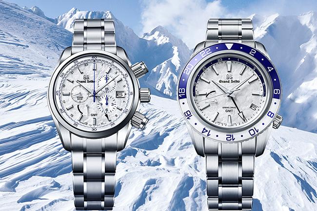 還原日本信州雪景：GRAND SEIKO計時碼錶15周年、GMT 20周年紀念款