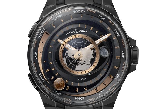 雅典錶Ulysse Nardin Blast月之狂想世界時區腕錶