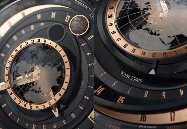 雅典錶Ulysse Nardin Blast月之狂想世界時區腕錶