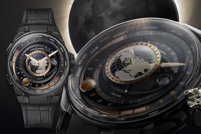 雅典錶Ulysse Nardin Blast月之狂想世界時區腕錶