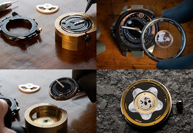 雅典錶Ulysse Nardin Blast月之狂想世界時區腕錶