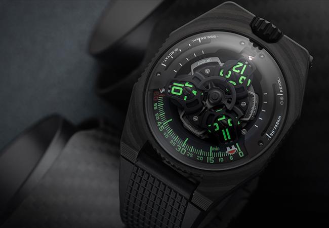 URWERK UR-100V C52碳纖維限量腕錶