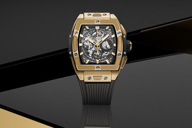 HUBLOT Spirit of Big Bang黃金計時腕錶 再掀黃金時尚潮