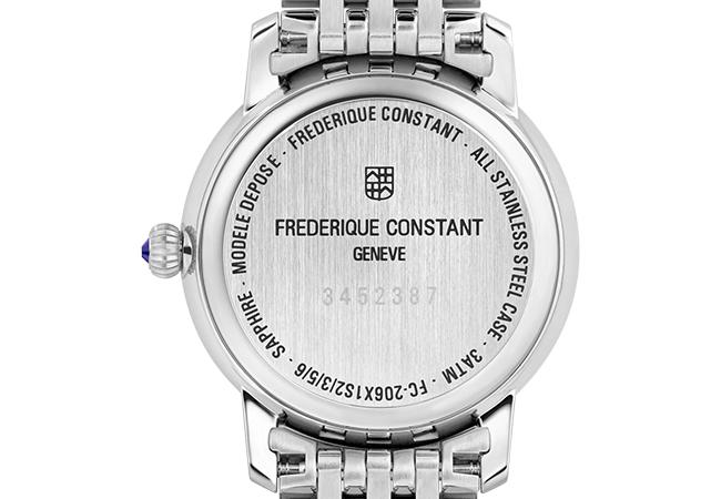 康斯登Frederique Constant Slimline Ladies Moonphase女性月相腕錶