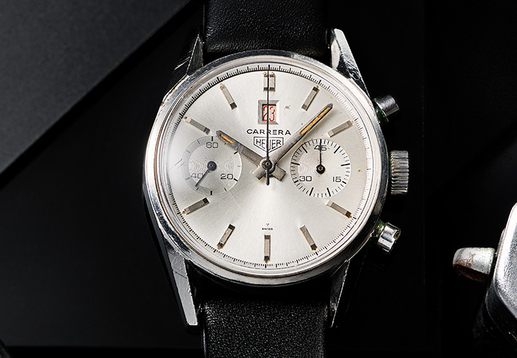 泰格豪雅Heuer Carrera Dato 45計時腕錶3147