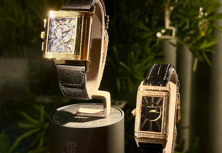 JAEGER-LECOULTRE積家Reverso Tribute Chronograph翻轉系列計時腕錶  Reverso One Duetto Jewellery 雙面翻轉系列珠寶腕錶