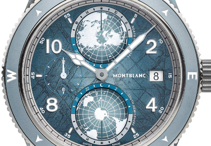萬寶龍MONTBLANC 1858系列Geosphere零氧腕錶Mount Vinson文森峰