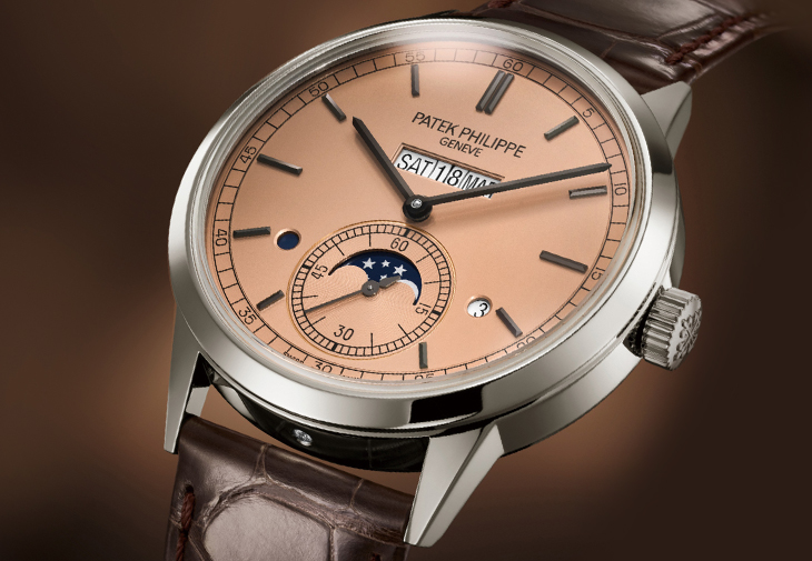 百達翡麗PATEK PHILIPPE 5236P-010並列視窗萬年曆。