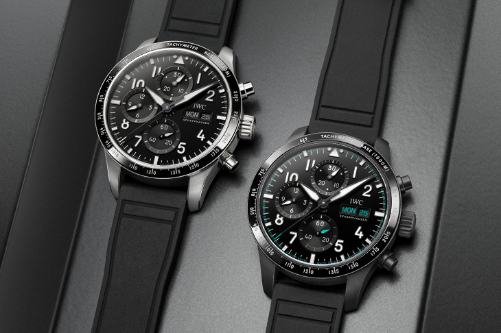 IWC萬國錶飛行員高性能計時腕錶41「AMG」特別版、「Mercedes-AMG馬石油F1™車隊」特別版