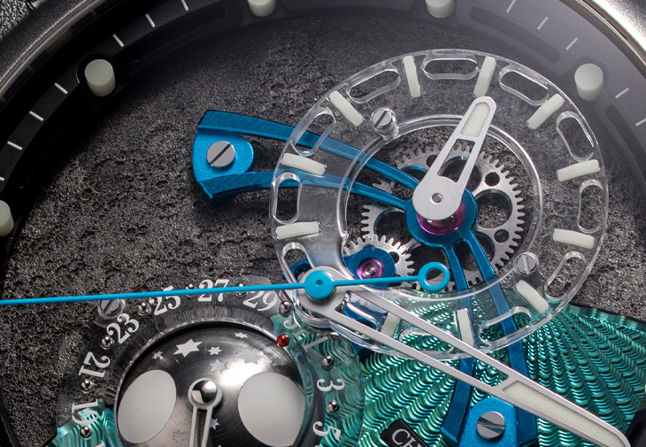CHRONOSWIS瑞寶錶Space Timer Gravity月相限量腕錶