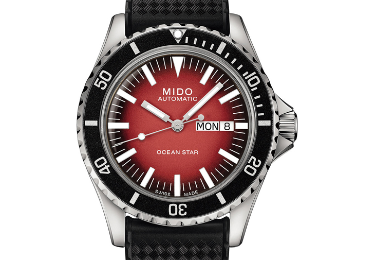 MIDO Ocean Star Tribute海洋之星復刻漸層腕錶