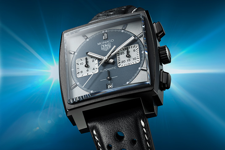 午夜競速的鮮明夜光 泰格豪雅Monaco Chronograph Night Driver限量版腕錶