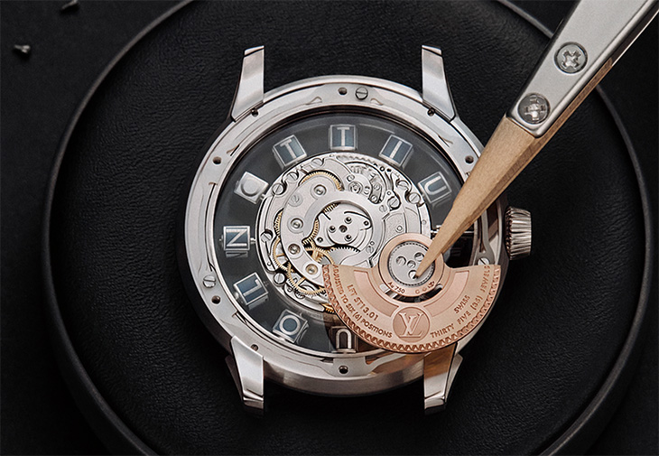 LOUIS VUITTON路易威登Tambour Taiko Spin Time