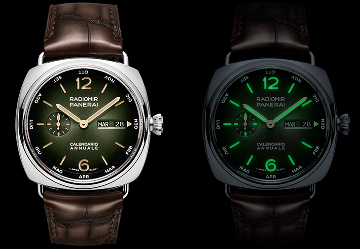 沛納海PANERAI Radiomir Annual Calendar鉑金年曆腕錶