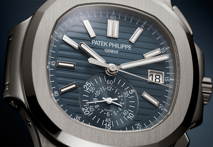PATEK PHILIPPE百達翡麗Nautilus 5980/60G自動飛返計時碼錶