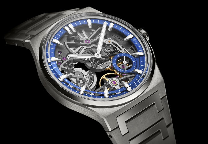 CZAPEK Antarctique Titanium Cosmic Blue南極限量腕錶