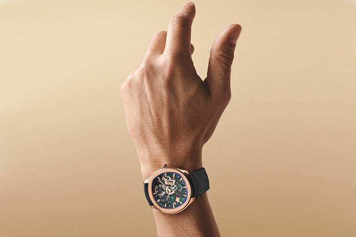 伯爵PIAGET Polo系列Only Watch 2023 18K玫瑰金自動上鍊鏤空超薄腕錶