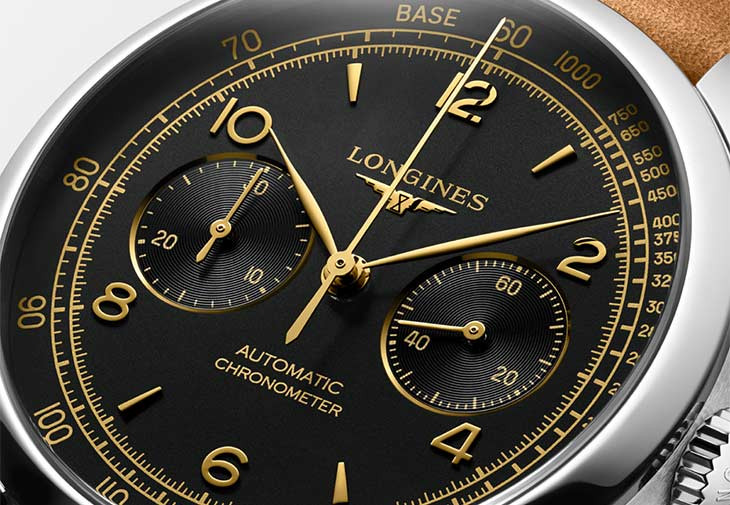 LONGINES浪琴表開創者系列Record Heritage計時碼錶