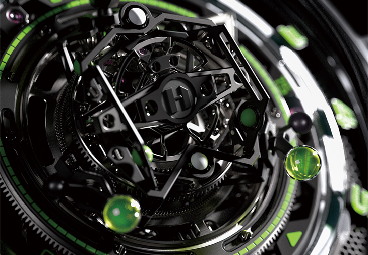 HYT Tourbillon Conique圓錐陀飛輪腕錶