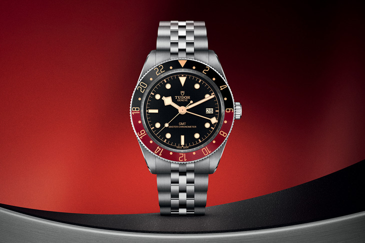 換裝五珠鍊帶／帝舵表Black Bay 58 GMT