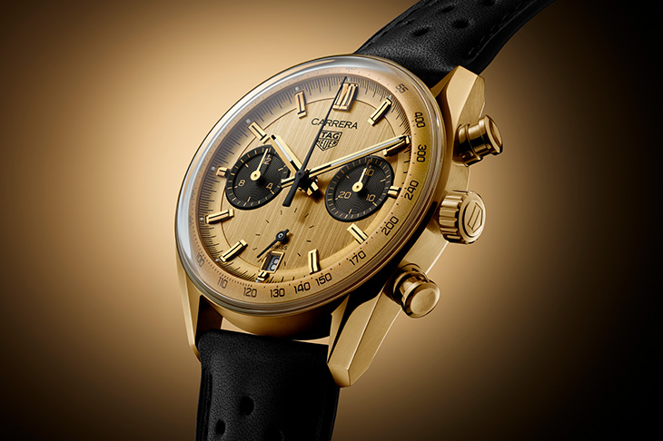 Carrera 60周年慶典最終章 泰格豪雅Carrera Chronograph黃金計時腕錶