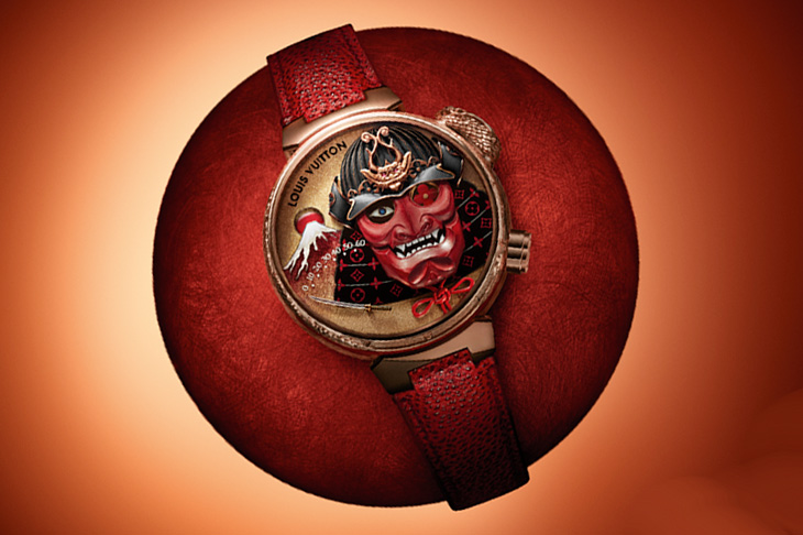 武士道精神！LOUIS VUITTON Tambour Bushido Automata動偶腕錶