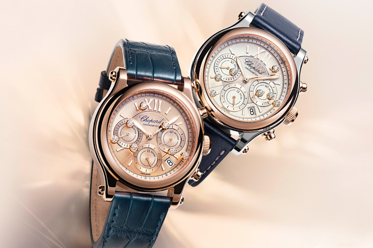動感現正計時中：蕭邦Happy Sport Chrono腕錶