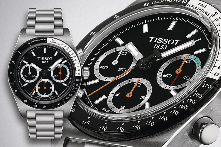 TISSOT PR516手上鍊計時腕錶