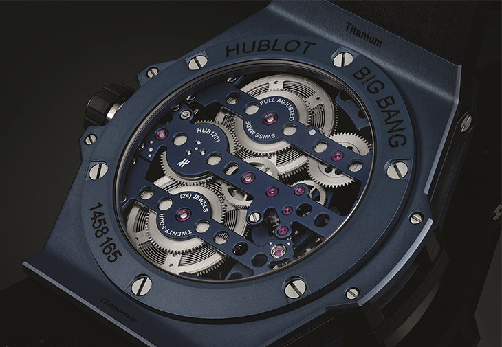 宇舶HUBLOT Big Bang Meca 10十日鍊藍陶瓷腕錶