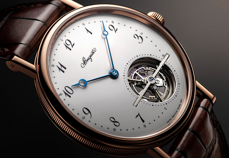 寶璣BREGUET Classique Tourbillon Extra-Plat Automatique 5367大明火琺瑯超薄自動陀飛輪腕錶