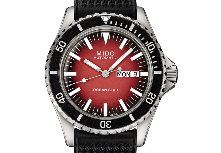 美度表MIDO Ocean Star Tribute海洋之星復刻漸層腕錶