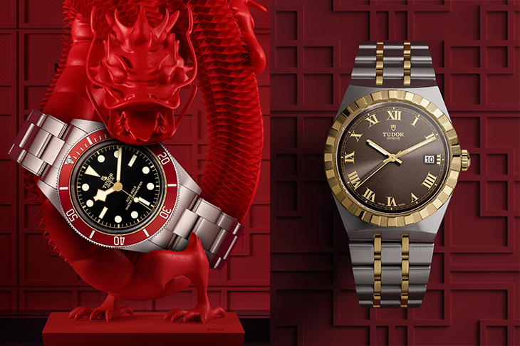 帝舵酒紅Black Bay、金棕TUDOR Royal 畫「龍」點睛迎新春