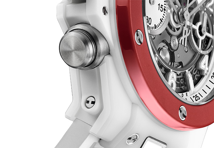 HUBLOT宇舶Big Bang Unico陶瓷左冠計時碼錶