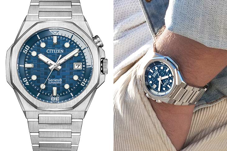 CITIZEN Series 8新型890升級20氣壓防水  以時尚細節貫徹實用美學
