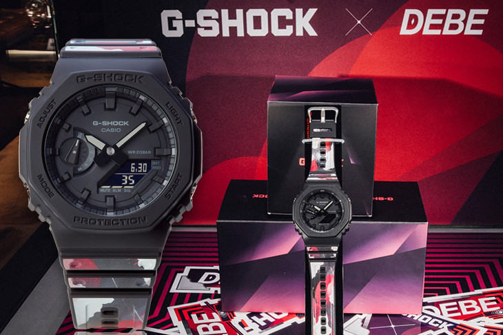 台灣塗鴉藝術家登場！G-SHOCK x DEBE限量錶暨藝術展