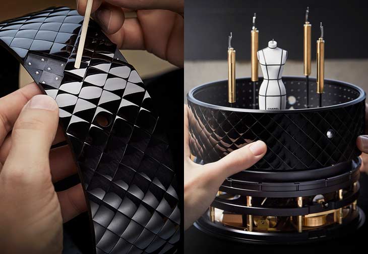 CHANEL香奈兒Couture Workshop音樂座鐘