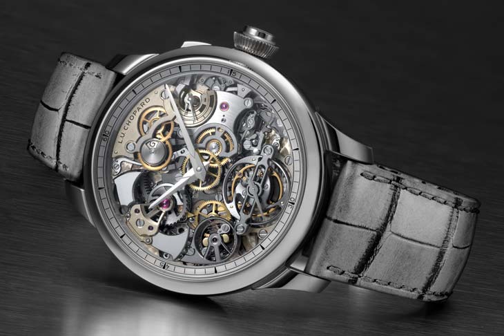 蕭邦最複雜的大自鳴陀飛輪腕錶／CHOPARD L.U.C Grand Strike