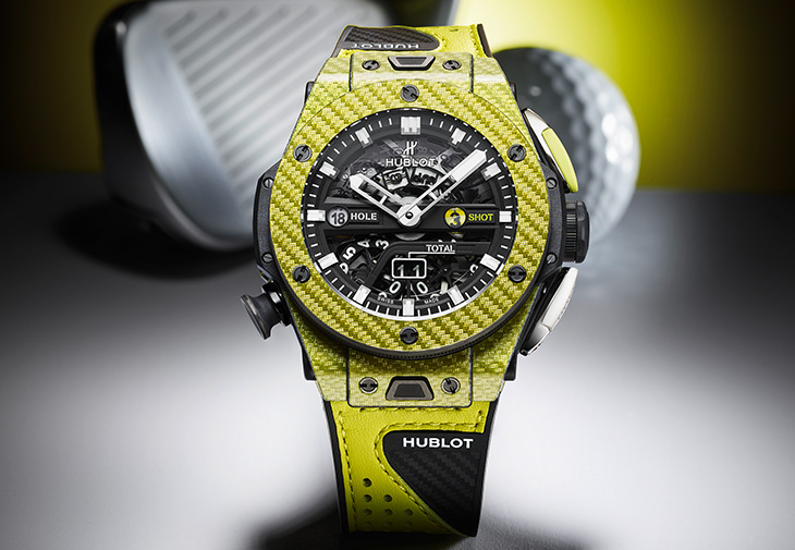 宇舶HUBLOT Big Bang Unico Golf極速黃高爾夫腕錶