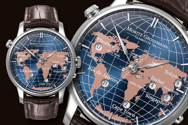 編輯私選年度推薦：七地時間一目瞭然 MORITZ GROSSMANN Universalzeit世界時間腕錶