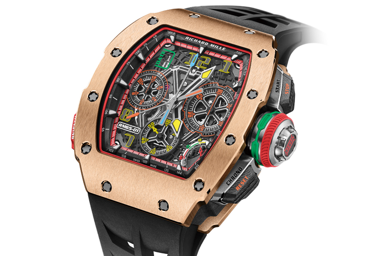 RICHARD MILLE RM 65-01自動雙秒追針計時碼錶