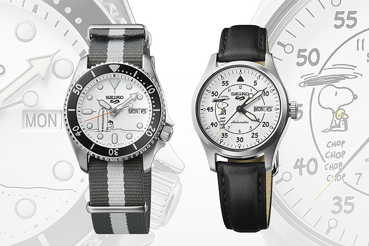 乘風破浪的SNOOPY！SEIKO 5 Sports 55週年聯名PEANUTS推出全新紀念錶款