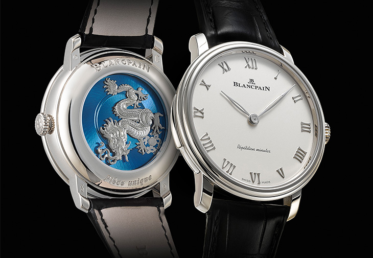寶珀BLACNPAIN Villeret「龍」三問報時腕錶