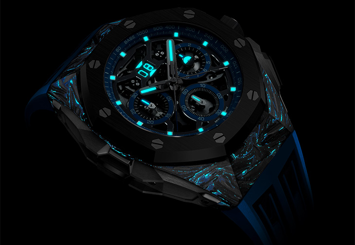 AUDEMARS PIGUET愛彼Royal Oak Concept皇家橡樹概念系列雙追針GMT大日期計時碼錶