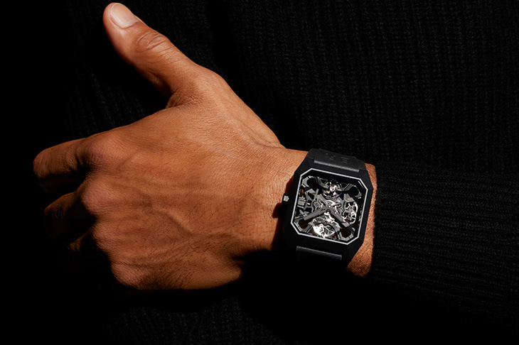 啞黑高科技本色 BELL & ROSS BR 03 Cyber Ceramic陶瓷腕錶