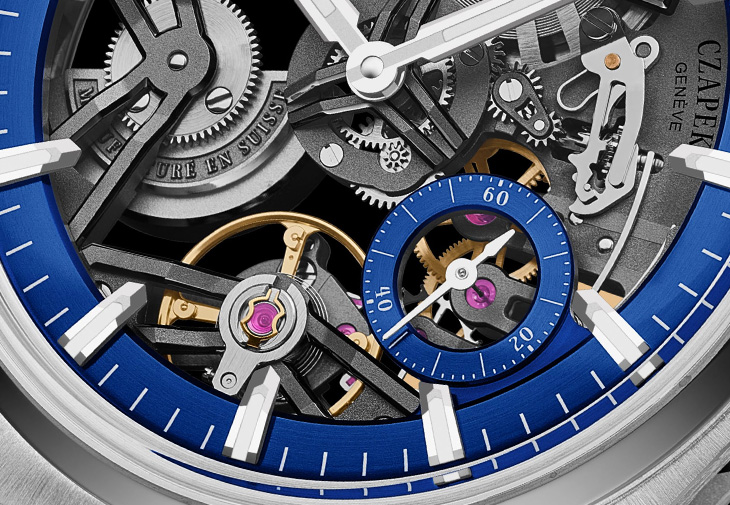 CZAPEK Antarctique Titanium Cosmic Blue南極限量腕錶