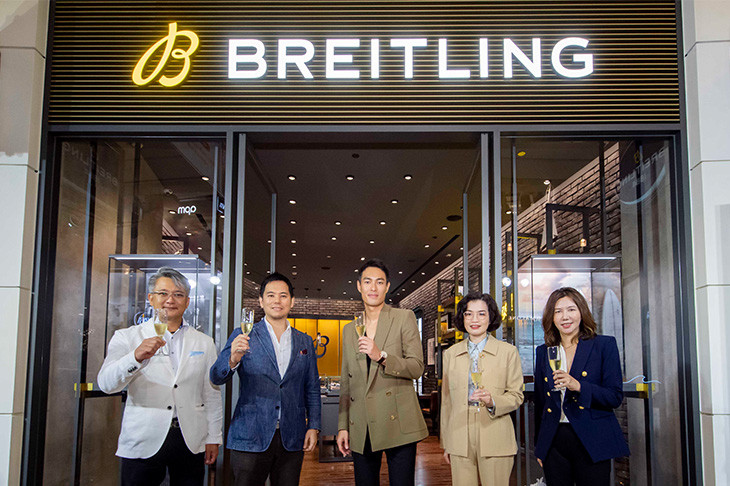 百年靈台北101專賣店正式開幕 3款陀飛輪計時腕錶亞洲首發